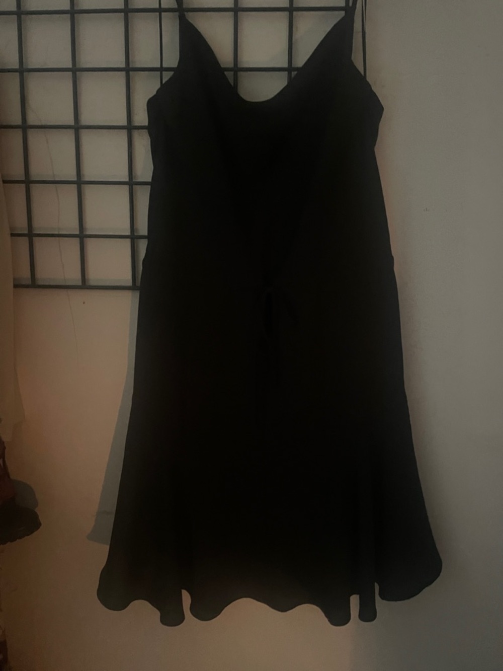 Express Black A-Line Slip Dress